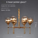 Axyaa LED Chandelier: Modern Minimalist Magic Bean Decor Light for Living Room, Bedroom, Restaurant