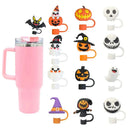 Axyaa Ghost Silicone Straw Topper 10mm for Stanley Glass Cup 30&40oz Tumbler