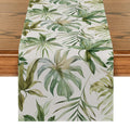 Axyaa Tropical Turtle Bamboo Table Runner