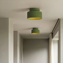 Axyaa White Bedroom Decorative Ceiling Lamp, Japanese Style Cream Apartment Décor