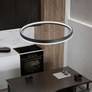 Axyaa Modern Round LED Chandelier for Home Ceiling Lighting