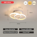 Axyaa LED Aisle Ceiling Light Acrylic Home Decor Luminaire