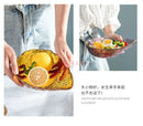 Axyaa Glass Water Drop Fruit Bowl Set - 490ml