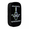 Axyaa Bill Cipher Pencil Case: Kids Stationery School Supplies Pen Box - Large Storage Bag
