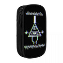 Axyaa Bill Cipher Pencil Case: Kids Stationery School Supplies Pen Box - Large Storage Bag