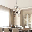 Axyaa Rural French Retro Chandelier for Home Decor
