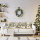 Axyaa Christmas Winter Pillowcase Set