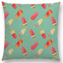 Axyaa Chocolate Candy Donuts Ice Cream Cushion Cover Party Throw Pillow Case