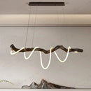 Axyaa Modern LED Pendant Chandeliers for Living Room & Dining Room Lighting