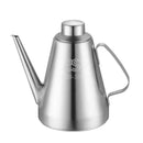 Axya 304 Stainless Steel Oil Pot with Long Nozzle and Leak Control
