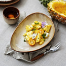Axyaa Ceramic Sushi Dim Sum Plate Set