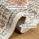 Axyaa Light Luxury Bohemian Area Rug for Living Room or Bedroom