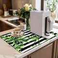 Axyaa Watercolor Lines Absorbent Draining Mat