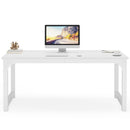 Axyaa Executive Computer Desk: 63" Large Office Workstation & Writing Table