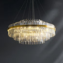 Axyaa Crystal Chandeliers for Modern Luxury Living & Dining Rooms