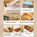 Axyaa Rechargeable Heated Lunch Box with Removable Stainless Steel Container