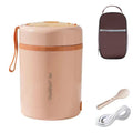 Axyaa Stainless Steel Electric Lunch Box Food Warmer with Thermostatic Heater