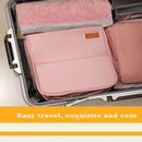 Axyaa Large Capacity Hanging Cosmetic Bag & Vertical Pencil Case Storage