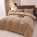 Axyaa Thermal Lamb Velvet Quilt - Thick & Double-faced - Warm & Comfortable