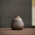 Axyaa Retro Ceramic Small Vase for Tea Ceremony Zen Decor and Ornaments