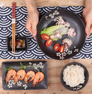Axya Sakura Noodle Bowl Set I Cute Retro Japanese Ceramic Ramen Soup Dessert Bowl