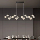 Axyaa Nordic Glass Chandelier Pendant Lamp for Dining Room Lighting