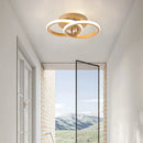 Axyaa Golden LED Ceiling Lamps for Home Decor Aisle Corridor Light Balcony