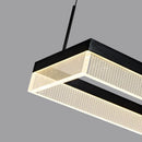 Luxury Modern Square Pendant Lights by Axyaa - Aluminum Dimmable Home Decor
