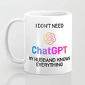 White Ceramic Mug - Axyaa Funny Gift Cup for Friends, Spouse; Humorous Quote Mug