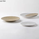 Axya Ceramic Texture Plate Collection for Restaurant Dining and Specialty Dishes