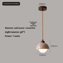 Axyaa Stone Bowl Pendant Light for Dining Room and Living Room