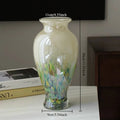 Axyaa Glass Vase: Artistic High-End Table Decoration
