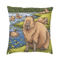 Nordic Print Cushion Cover 40x40cm by Axyaa for Car and Sofa Pillows