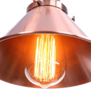 Axyaa Pink Retro LED Wall Light Fixture Industrial Vintage Iron Ambient Luminaire