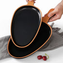 Axyaa Plastic Handle Plates - Commercial Catering Restaurants Creative Dish Plates