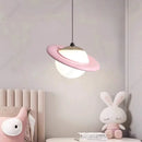 Axyaa LED Cream Wind Planet Hanging Lamp for Home Decor