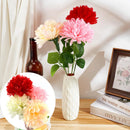 Axyaa Silk Gerbera Dahlia Fake Flowers for DIY Wedding Party Bouquet Decoration