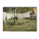 French Country Landscape Vintage Oil Painting Wall Art Poster by Axyaa