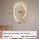 Axyaa Stone Staircase Corridor Background Wall Lamp Bedroom Clock Headboard