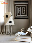 Axyaa Noguchi Akari Rice Paper Floor Lamp LED E27 Japanese Wabi Sabi Vintage Stand