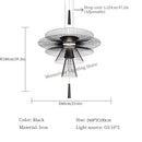 Axyaa Modern Metal Pendant Lights LED Chandelier for Luxury Home Decor