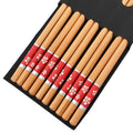Axyaa Bamboo Chopsticks Set for Healthy Dining and Gift Giving