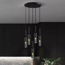 Axyaa Modern LED Pendant Chandeliers for Indoor Living and Dining Room Lighting
