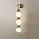 Axyaa White Acrylic Ball LED Wall Lamp for Modern Home Decoration