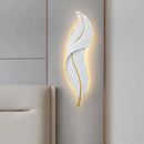 LED Feather Wall Lamp Living Room Hotel Bedroom Sconces Axya Lighting Luster