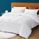 Axyaa All Season Oversized Queen White Comforter - Cotton Cover, Down Alternative Fill