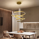 Axyaa LED Chandelier: Modern Minimalist Home Lighting for Living Room, Bedroom, Kitchen