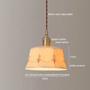Axyaa Japanese Style LED Ceramic Pendant Light Chandelier