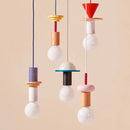 Axyaa Nordic Wood LED Pendant Chandelier - Kitchen Home Decor Luminaire