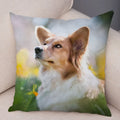 Corgi Pembroke Dog Pattern Pillowcase by Axyaa - Decorative Print for Home Shopping